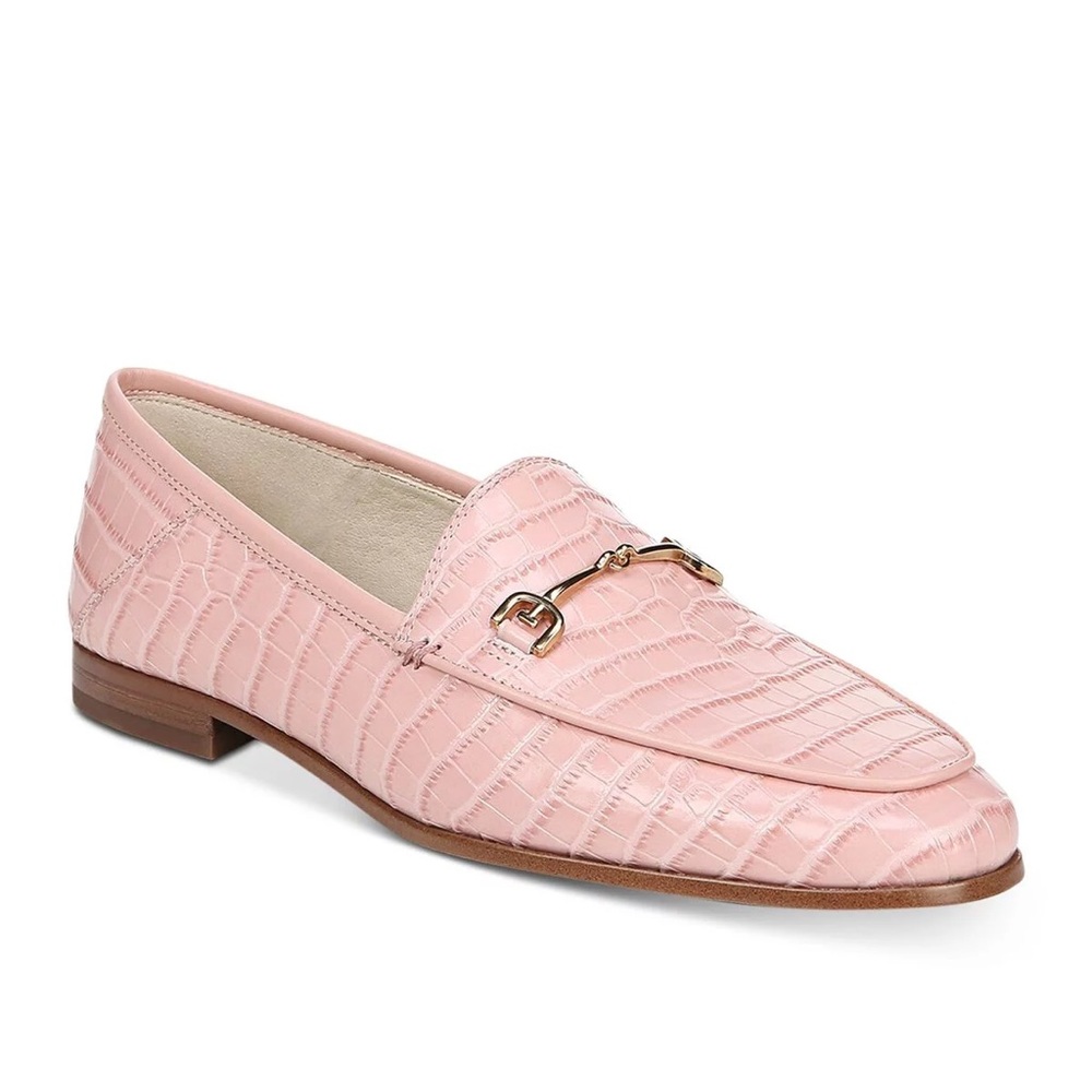 Sam Edelman Loraine Lila Croc Loafer in Pink 7